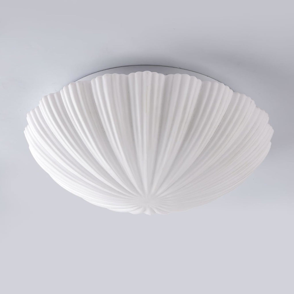 Modern Glass Flush Mount Ceiling Light — Ashbury Home & Living