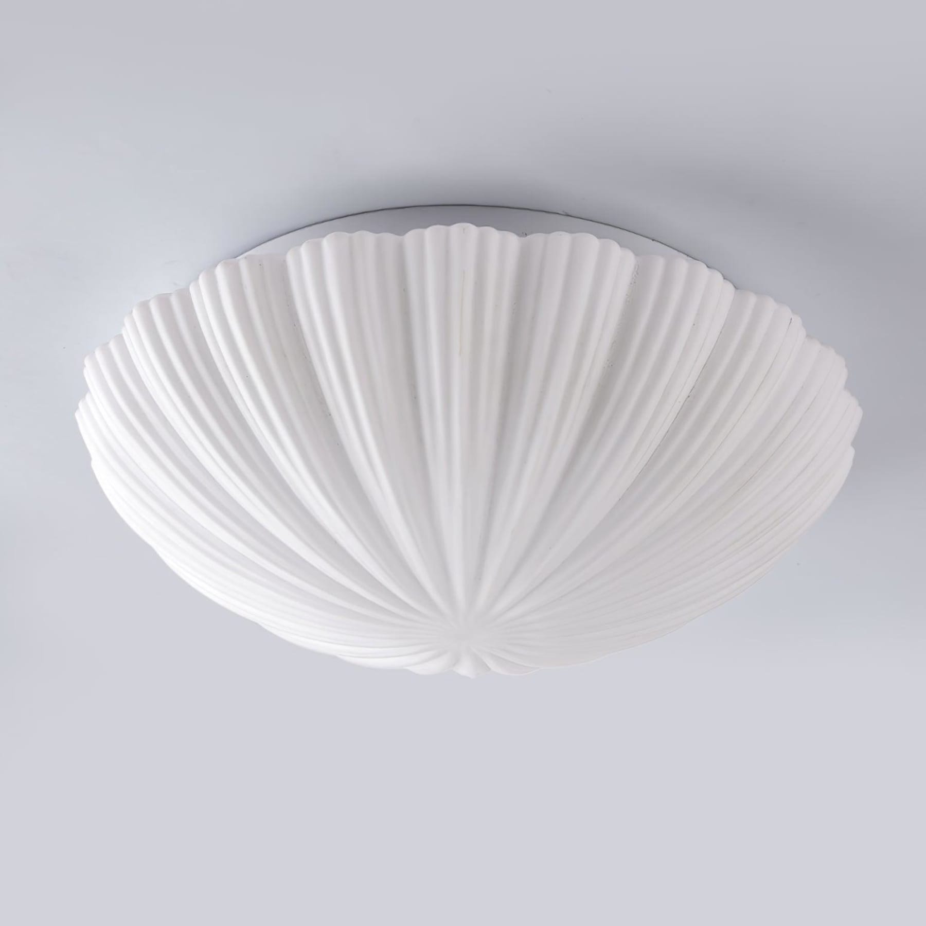 Modern Glass Flush Mount Ceiling Light — Ashbury Home & Living
