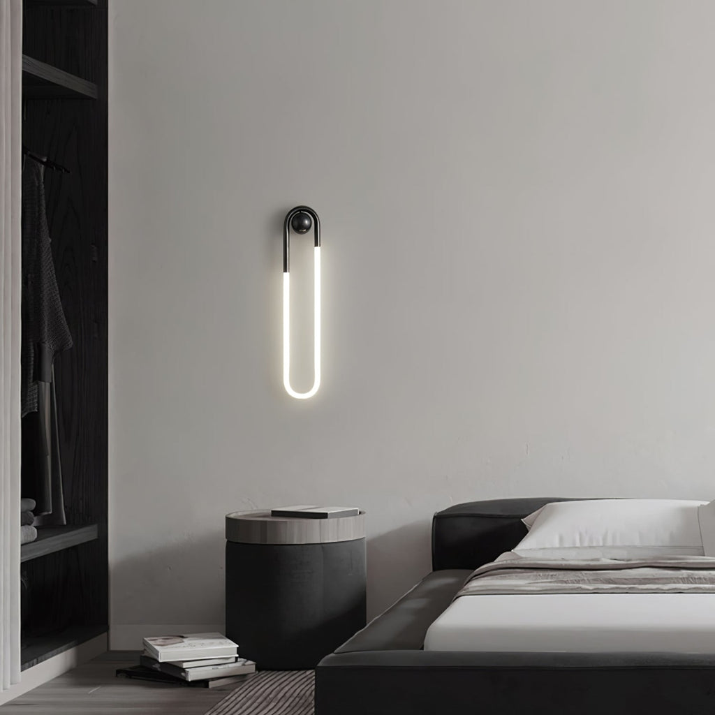 Minimalist Metal Wall Light for Living Room and Bedroom — Ashbury Home & Living