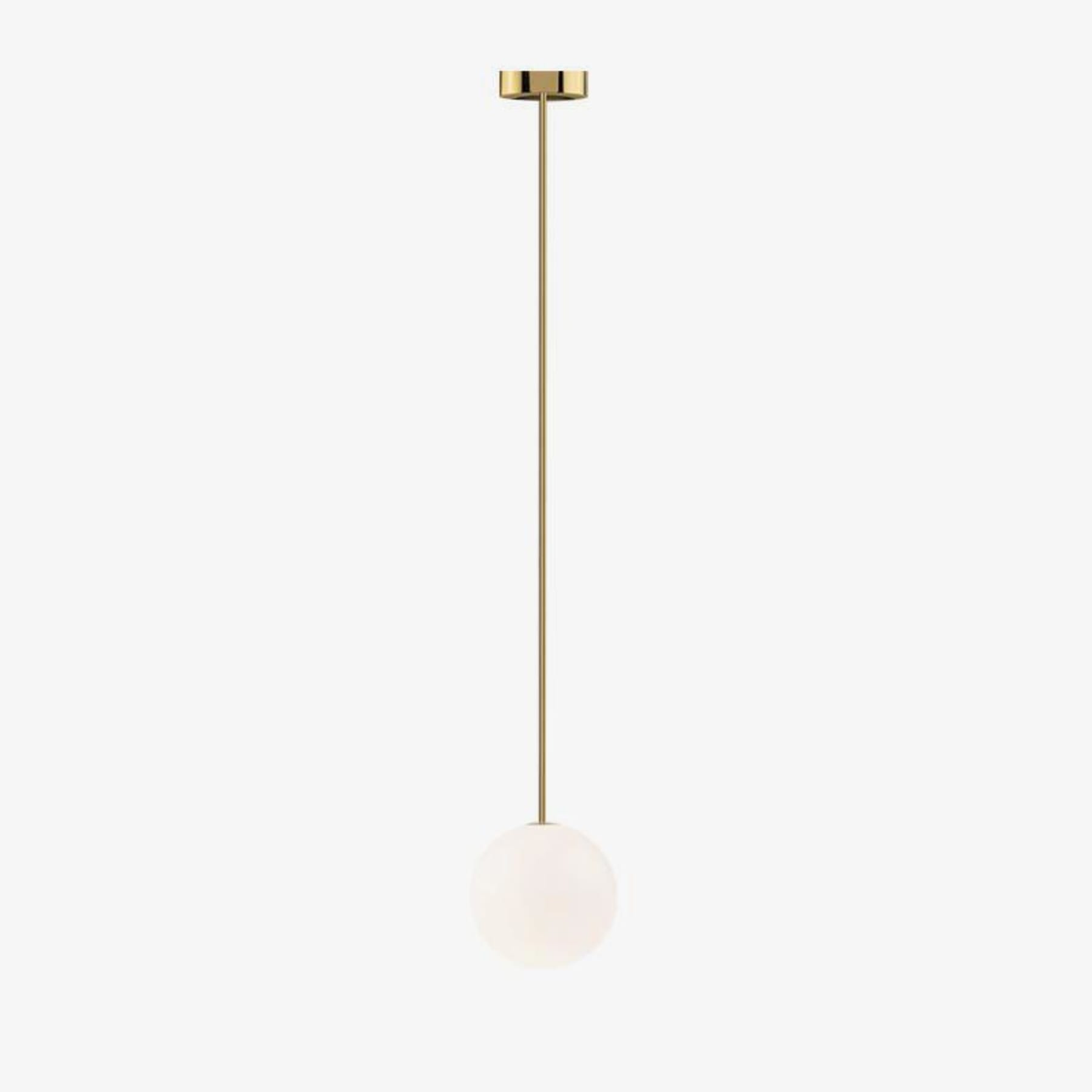 Modern Glass Pendant Light With Integrated LED for Dining Room — Ashbury Home & Living