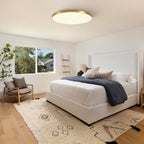 Minimalist Round LED Ceiling Light With Flush Mount Design