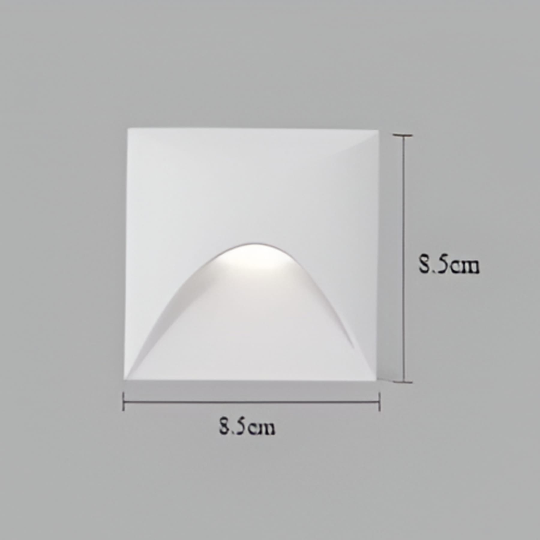Contemporary Matte Metal Wall Light With Motion Sensor Option for Hallways — Ashbury Home & Living