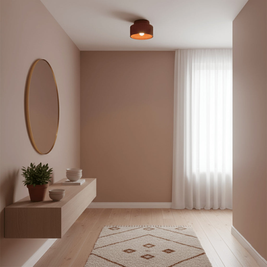 Modern Semi-Flush Ceiling Light for Living Room and Bedroom — Ashbury Home & Living