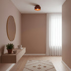 Modern Semi-Flush Ceiling Light for Living Room and Bedroom — Ashbury Home & Living