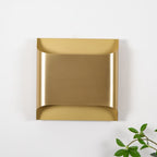 Modern Brass Wall Light With Warm LED Glow for Living Room — Ashbury Home & Living