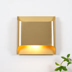 Modern Brass Wall Light With Warm LED Glow for Living Room — Ashbury Home & Living