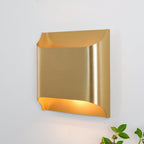 Modern Brass Wall Light With Warm LED Glow for Living Room — Ashbury Home & Living