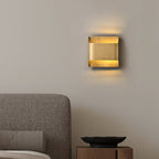 Modern Brass Wall Light With Warm LED Glow for Living Room — Ashbury Home & Living