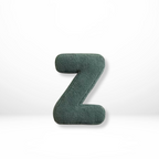 Alphabet Letter Cushion Soft Velvet Look Decorative Letter Pillow Personalised Initial Cushion for Sofa | Bed and Kids Room