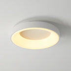 Modern Wrought Iron Flush Mount Ceiling Light With Tri-Colour LED Glow — Ashbury Home & Living
