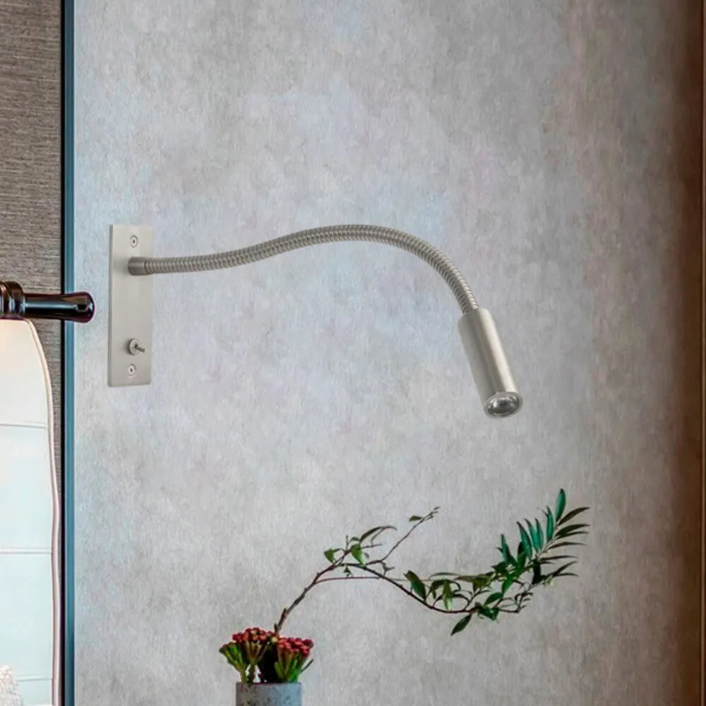 Modern Metal Wall Light for Bedroom and Home Office — Ashbury Home & Living
