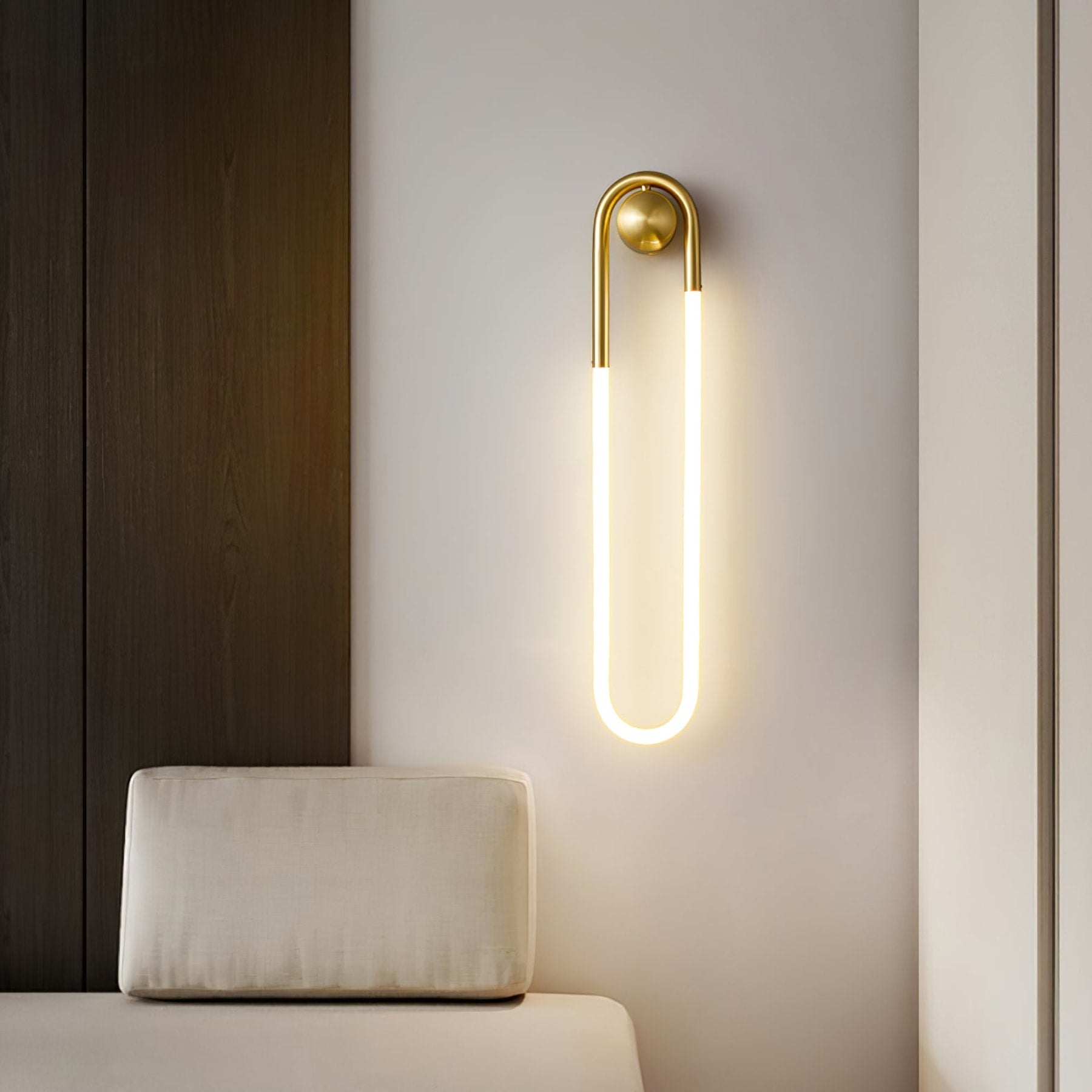 Minimalist Metal Wall Light for Living Room and Bedroom — Ashbury Home & Living