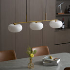 Modern Glass Pendant Light With Tri-Colour LED Glow — Ashbury Home & Living