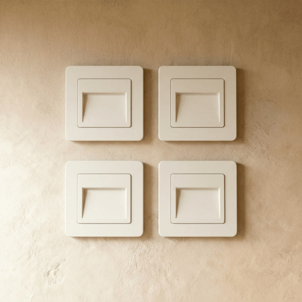 Minimalist Matte Plastic Wall Light for Hallway and Bedroom — Ashbury Home & Living