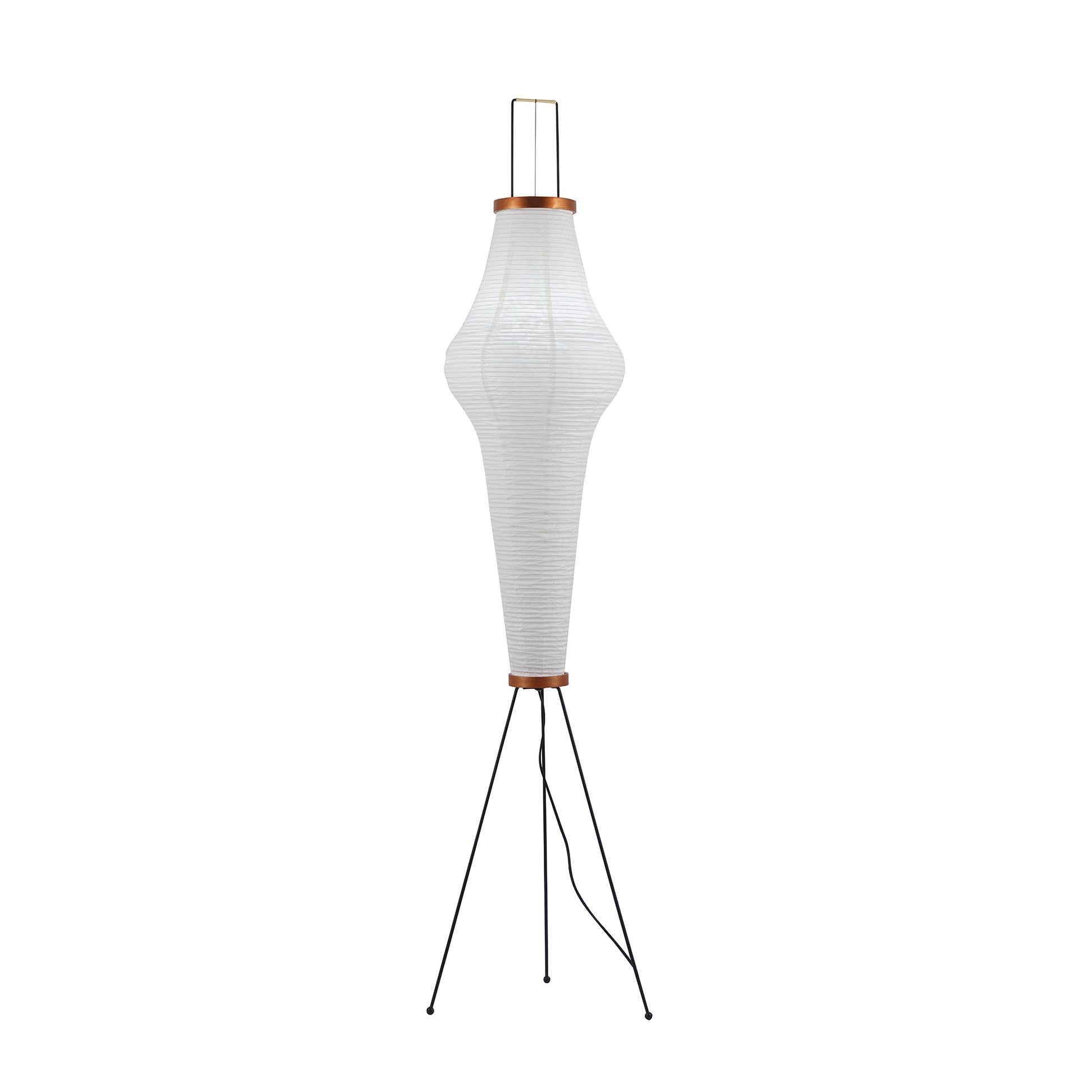 Rice Paper Floor Lamp With Tripod Stand