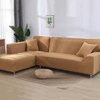 Stretch Sofa Cover Elastic Non-Slip Couch Slipcover Soft Brushed Fabric Washable Furniture Protector for Armchair | Loveseat and Corner Sofa