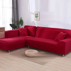 Stretch Sofa Cover Elastic Non-Slip Couch Slipcover Soft Brushed Fabric Washable Furniture Protector for Armchair | Loveseat and Corner Sofa