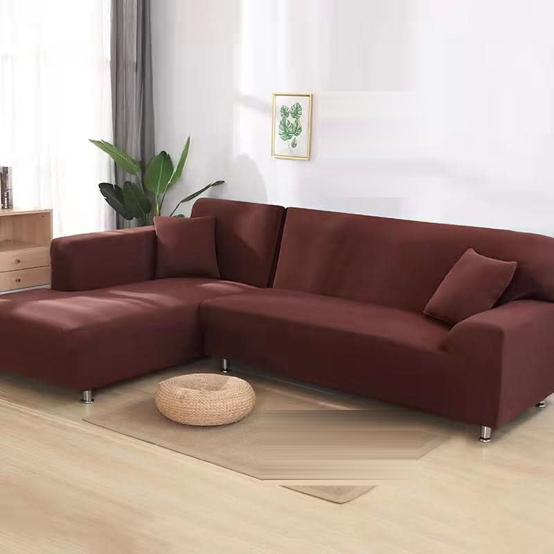 Stretch Sofa Cover Elastic Non-Slip Couch Slipcover Soft Brushed Fabric Washable Furniture Protector for Armchair | Loveseat and Corner Sofa