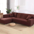 Stretch Sofa Cover Elastic Non-Slip Couch Slipcover Soft Brushed Fabric Washable Furniture Protector for Armchair | Loveseat and Corner Sofa