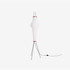 Rice Paper Floor Lamp With Tripod Stand