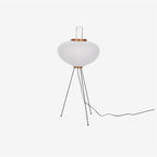 Rice Paper Floor Lamp With Tripod Stand