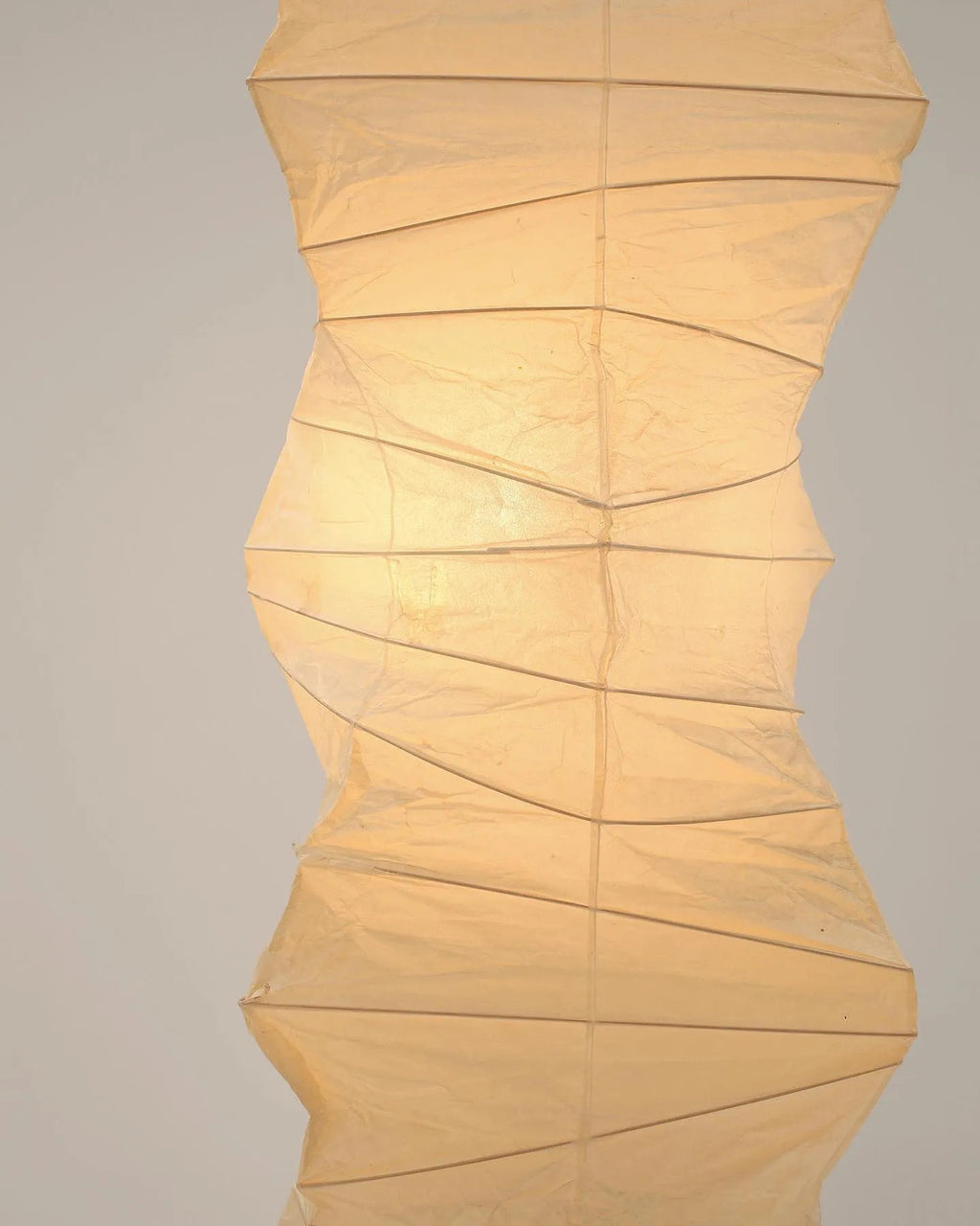 Rice Paper Floor Lamp With Tripod Stand