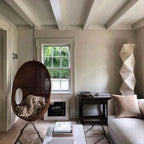 Rice Paper Floor Lamp With Tripod Stand