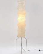 Rice Paper Floor Lamp With Tripod Stand
