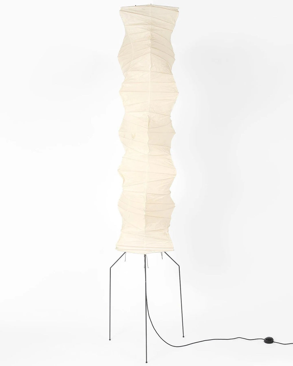 Rice Paper Floor Lamp With Tripod Stand