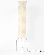 Rice Paper Floor Lamp With Tripod Stand