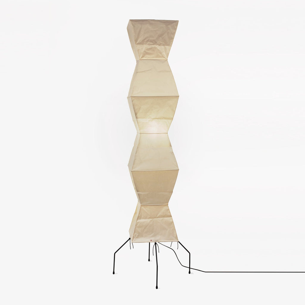 Rice Paper Floor Lamp With Tripod Stand