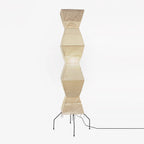 Rice Paper Floor Lamp With Tripod Stand