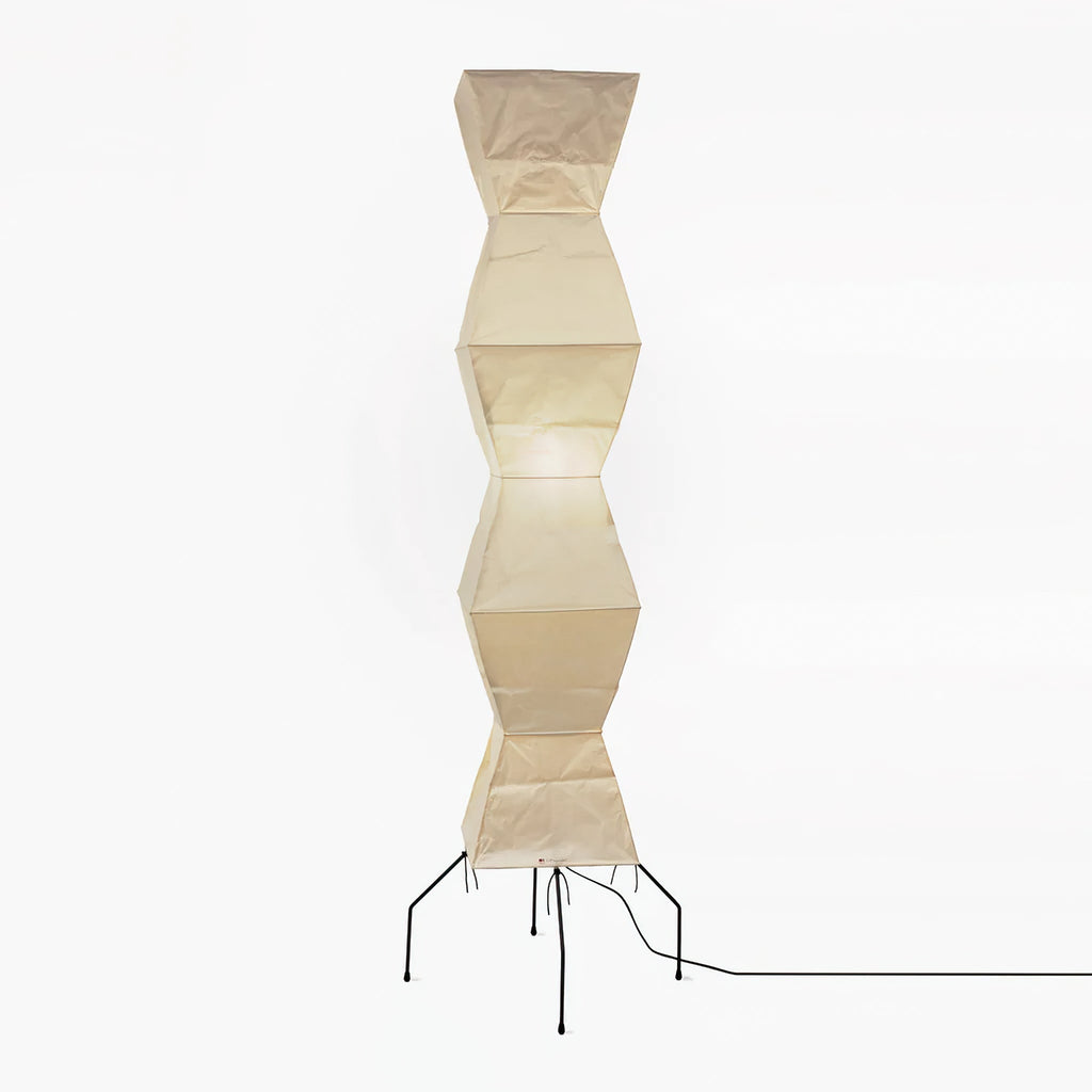 Rice Paper Floor Lamp With Tripod Stand