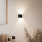 Up Down Cube Wall Light For Indoor Use
