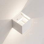 Up Down Cube Wall Light For Indoor Use