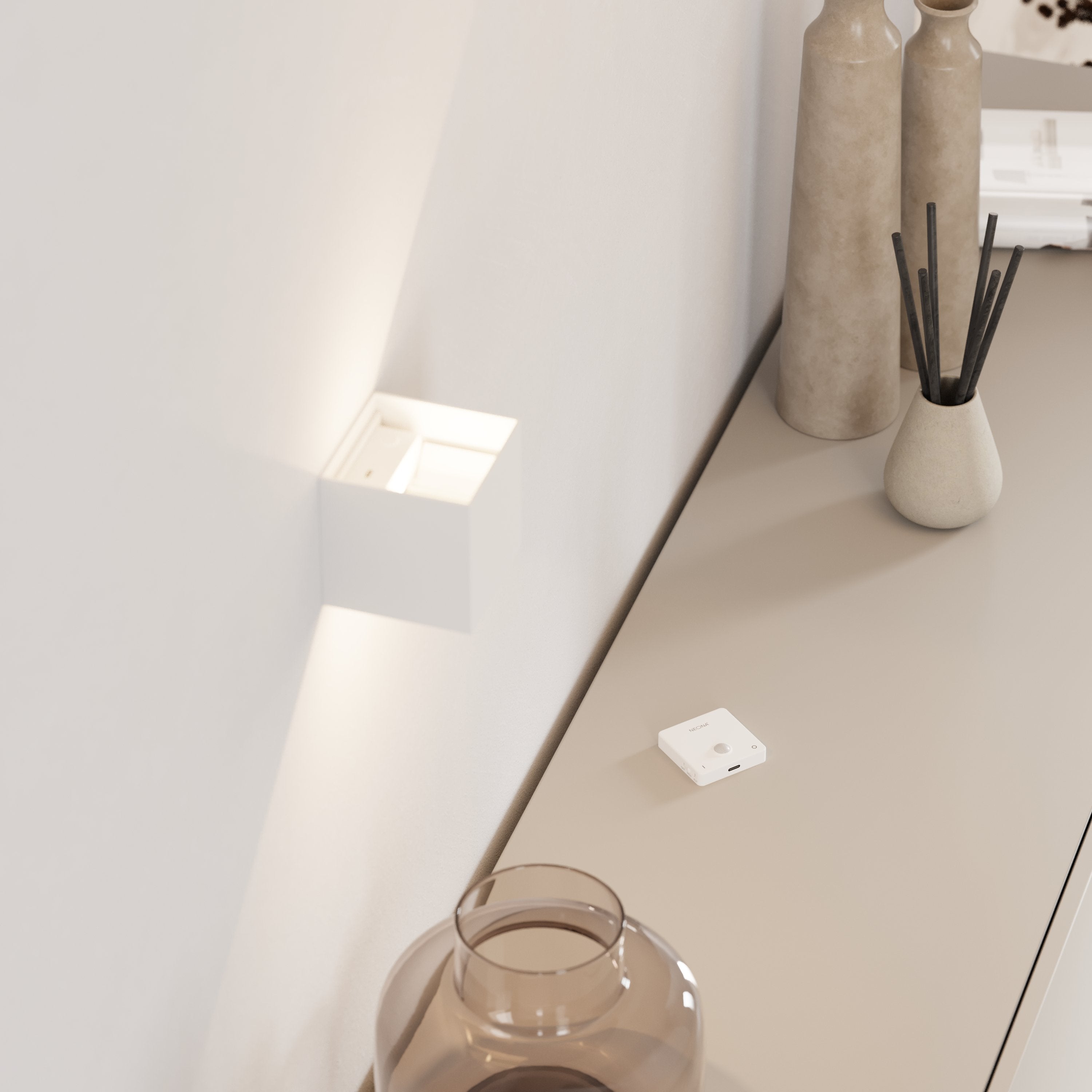 Up Down Cube Wall Light For Indoor Use