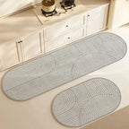 Non-Slip Kitchen Mat Absorbent Cushioned Kitchen Runner Rug Washable Anti-Slip Floor Mat for Kitchen | Sink Area and Hallway