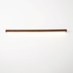 Minimalist Linear Wood Wall Light With Soft Downlight