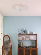 Art Deco Vintage Glass Flush Mount Ceiling Light