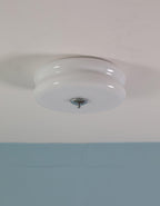Art Deco Vintage Glass Flush Mount Ceiling Light