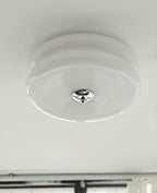Art Deco Vintage Glass Flush Mount Ceiling Light