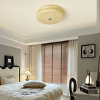 Art Deco Vintage Glass Flush Mount Ceiling Light