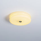 Art Deco Vintage Glass Flush Mount Ceiling Light