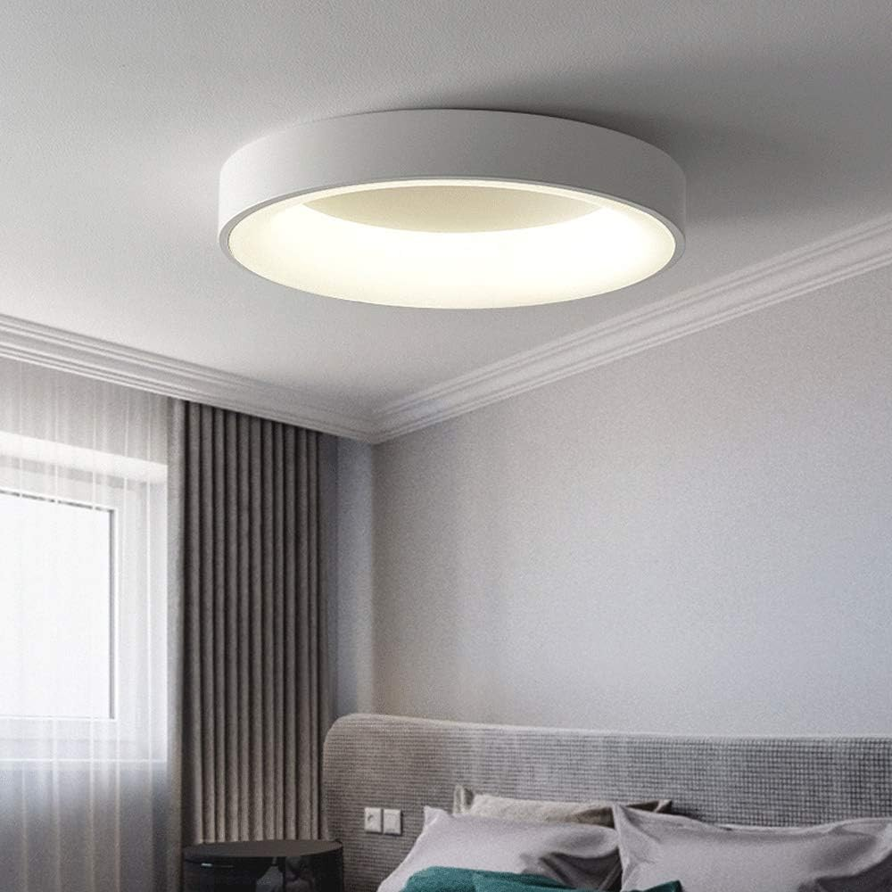 Round Flush Mount Ceiling Light with Diffuser