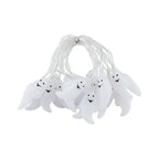 Halloween Ghost String Lights LED Copper Wire Fairy Lights Waterproof Outdoor Ghost Lights for Garden | Fence and Party Decoration