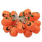 Halloween Pumpkin String Lights LED Jack O Lantern Fairy Lights with Remote Control USB Powered Pumpkin Garland for Party | Garden and Bedroom