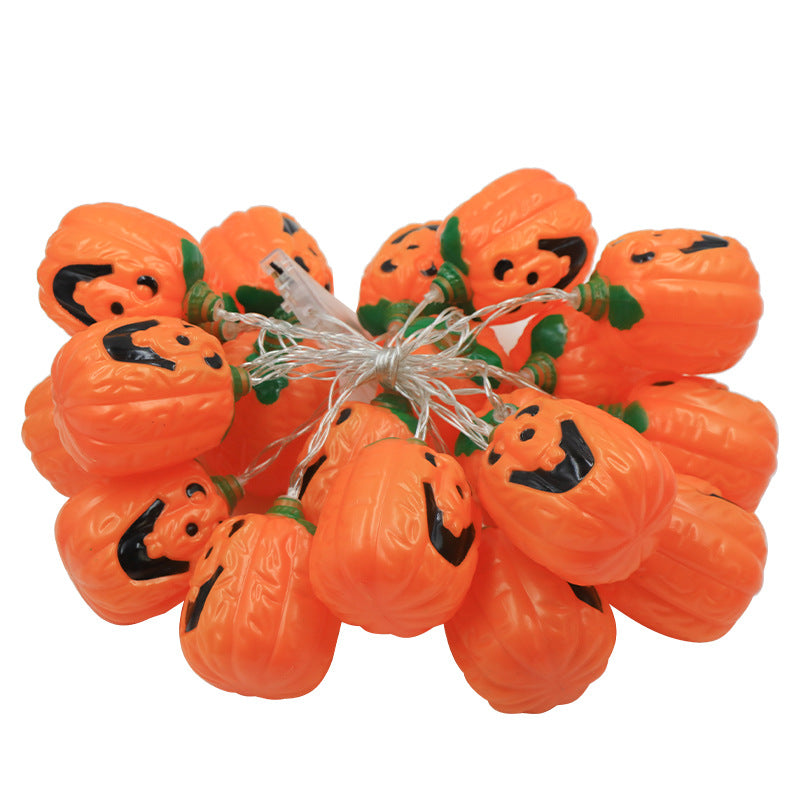 Halloween Pumpkin String Lights LED Jack O Lantern Fairy Lights with Remote Control USB Powered Pumpkin Garland for Party | Garden and Bedroom