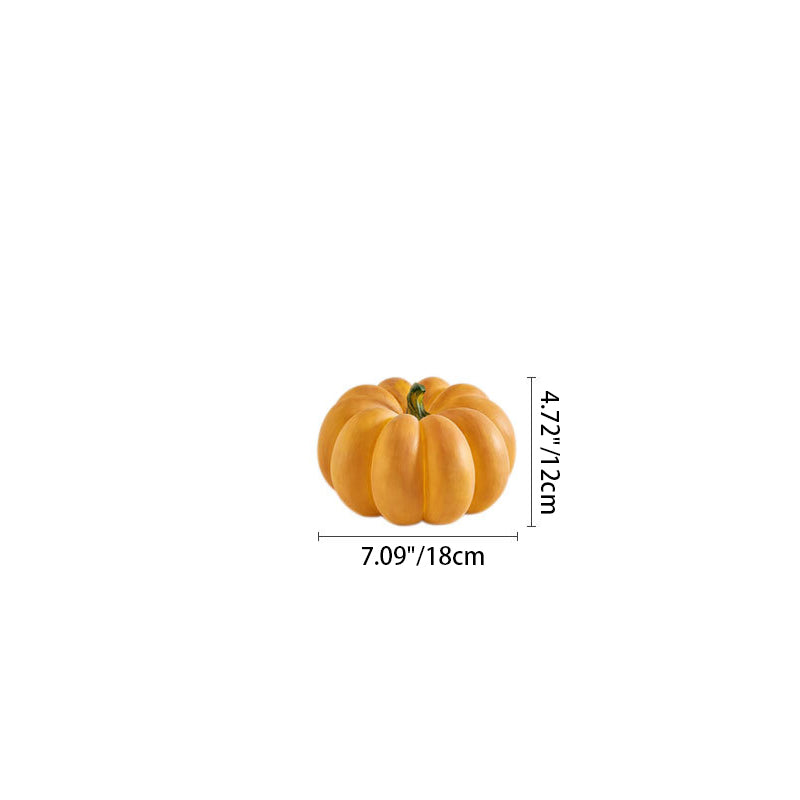 Pumpkin Floor Lamp Resin LED Outdoor Garden Light Waterproof Pumpkin Shaped Lantern Halloween and Autumn Decoration for Patio and Lawn