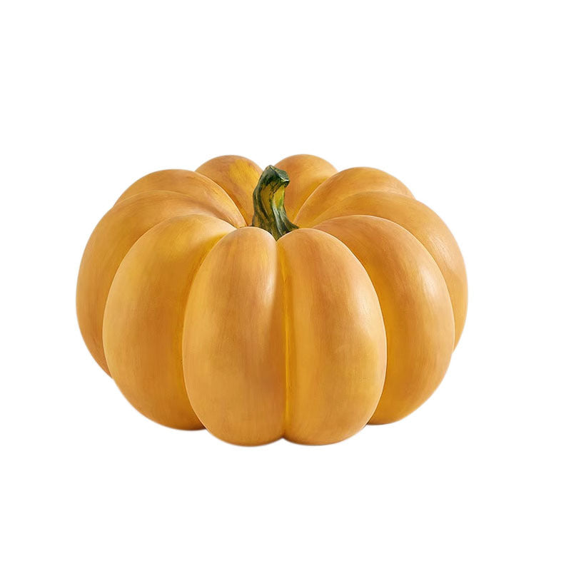 Pumpkin Floor Lamp Resin LED Outdoor Garden Light Waterproof Pumpkin Shaped Lantern Halloween and Autumn Decoration for Patio and Lawn