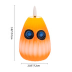 Halloween Owl Night Light LED Candle Lamp Battery Operated Decorative Owl Light for Kids Bedroom | Living Room and Party Decoration